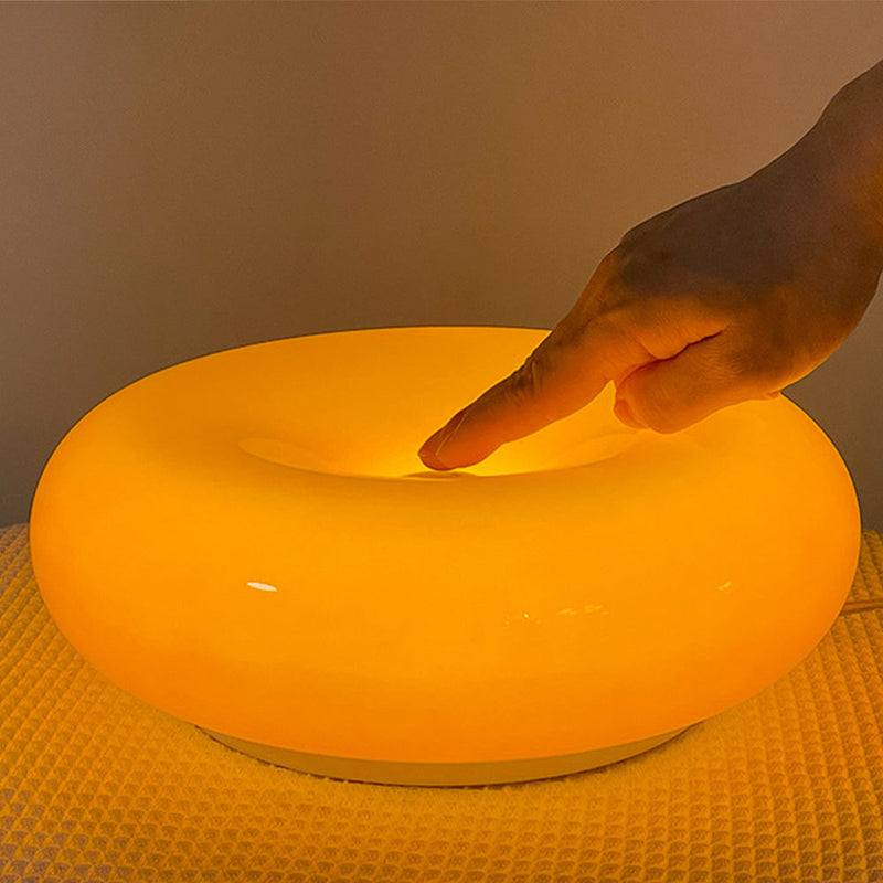 Donut-Lampe Orange