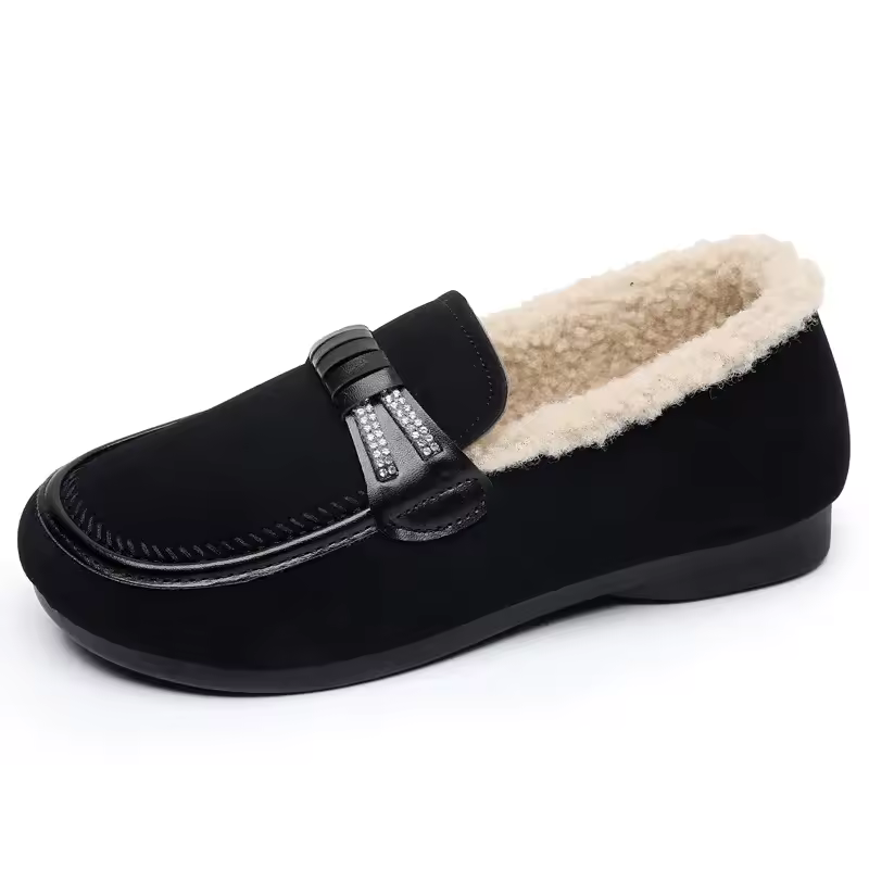 Anna - Freizeitschuhe mit warmem Fellfutter und rutschfester Sohle