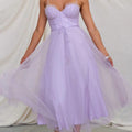 Bente – Modisches rückenfreies Maxikleid mit Spaghettiträgern für einen einzigartigen Look