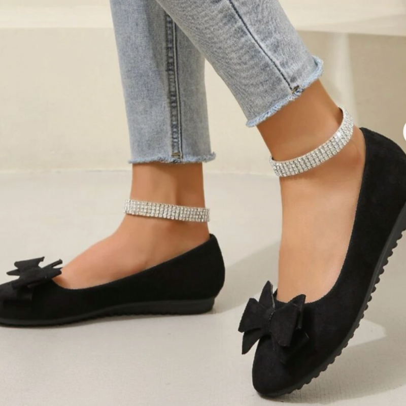 Emilia – Stylische Flache Schuhe mit rutschfester Sohle und runder Spitze