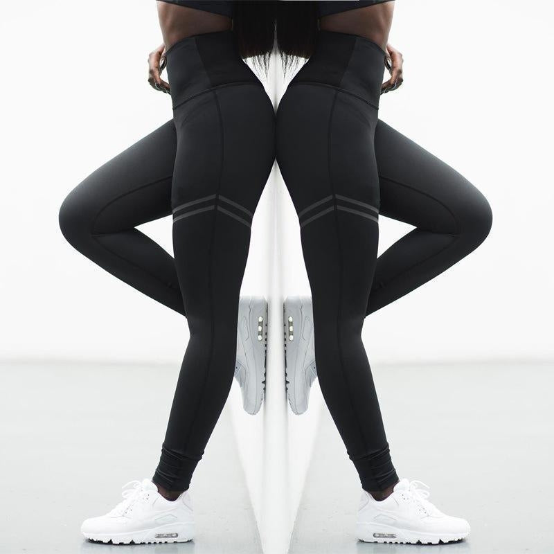Angelika – Hohe Taille Leggings mit elastischer Passform und Hüftlifting Unterstützung