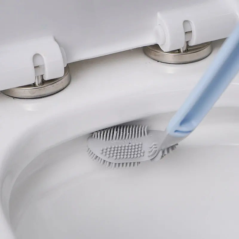 BrushTee – Golfkopf Toilettenbürste mit langem Griff und Wandhaken