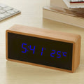 GlowClock – LED Wecker mit Digitalanzeige und Spiegeltemperaturablesung