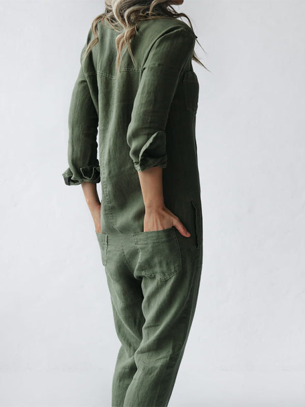 Riley - Langärmeliger Jumpsuit