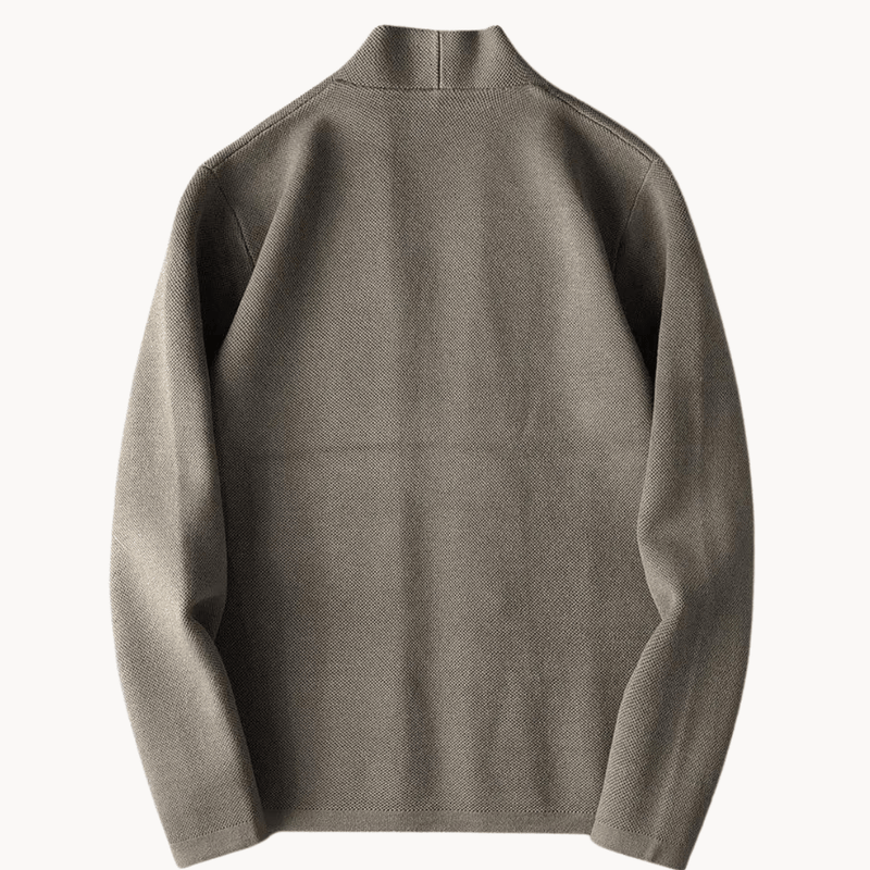 Marley - Langärmelig Schlank Stricken  Strickjacke Mit Knopf
