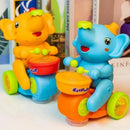 TotoTrek – Musikalisches Laufelefantenspielzeug mit Lichtern und Trommelfunktion