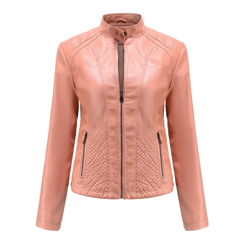 Emma - Langärmelig Jacke Mit Reißverschlusstaschen
