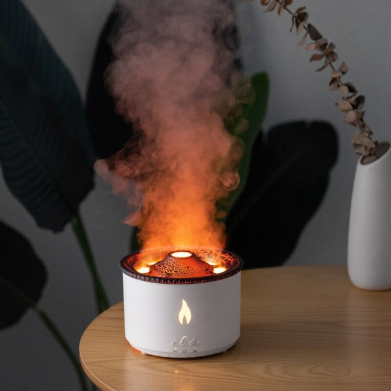 MistNest - Startseite Aroma Luftbefeuchter mit ätherischem Öl Diffusor und Stimmungsbeleuchtung