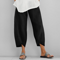 Melina – Lockere Passform Hose mit elastischem Bund und weitem Bein