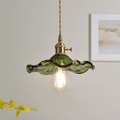 FloraGlow - Elegante blumige LED Pendelleuchte mit künstlerischem Gestaltung für stilvolle Innenräume