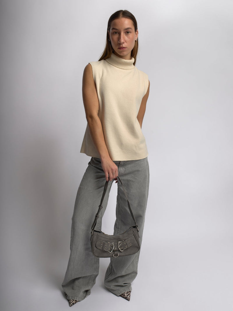 Heike – Leichte Umhängetasche mit luxuriösem Design und Reißverschluss