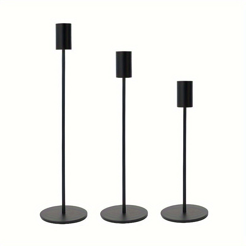 LumeAura – 3 Teiliges Kerzenhalter Set für einzigartige Dekorationen