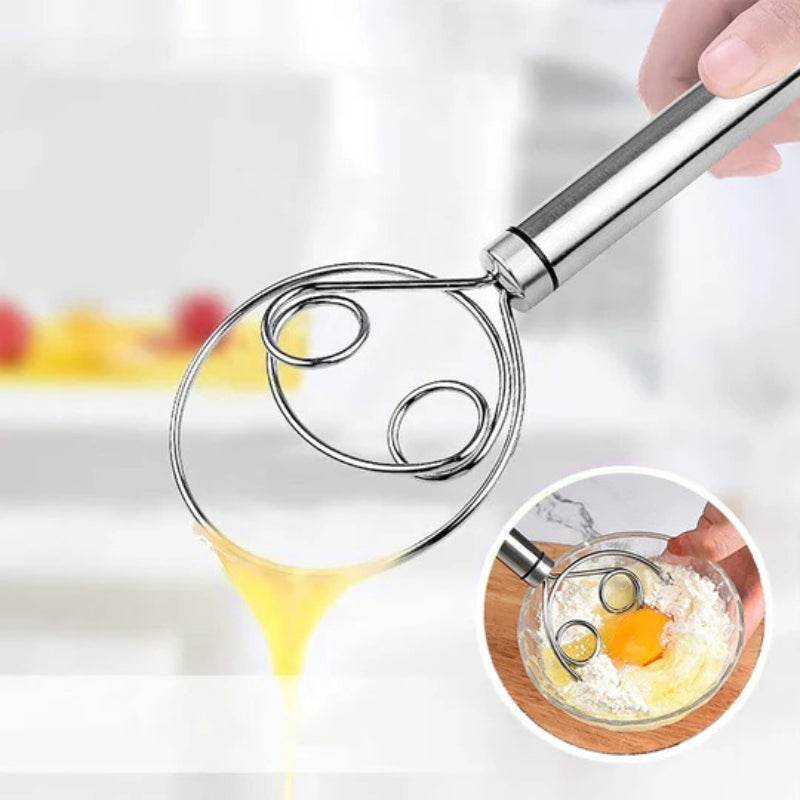 MixEase – Professioneller dänischer Teigbesen für müheloses Mischen