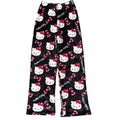 Aylin – Bequeme Hose mit elastischem Bund und Katzen Print