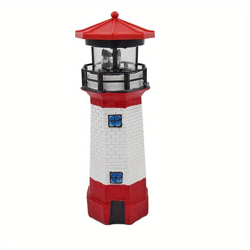 Lighthouse - Dekorative Gartenlaterne mit warmem Licht für den Außenbereich
