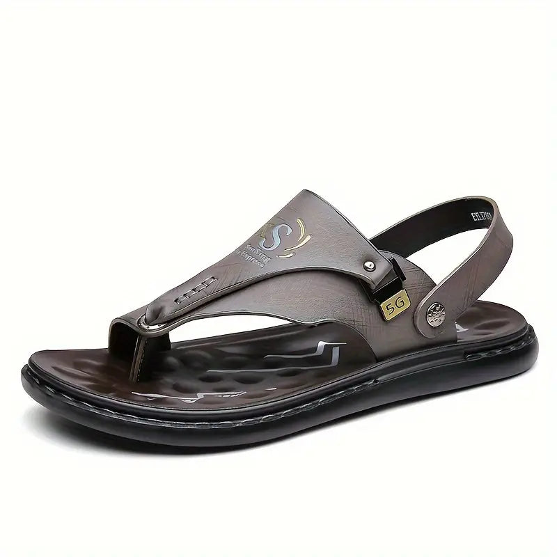 Niko – Lässige Schlupfsandalen mit dicker Sohle und verstellbarem Riemen