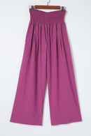 Zophia – Locker geschnittene Hose mit hoher Taille Taschen und weitem Bein