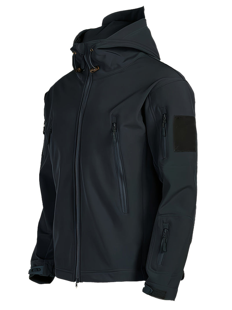 Axel - Langärmelig Vlies Kapuze Jacke Mit Reißverschluß
