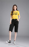 Alya – Mid Rise Cargoshorts mit geräumigen Taschen und flüssiger Passform