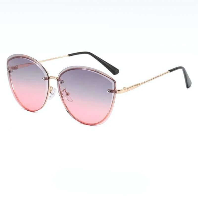 Eliana – Modische Cat-Eye-Sonnenbrille mit dunklen Gläsern und UV-Schutz