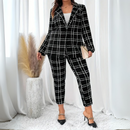 Amelie – Zweiteiliges Set mit Langarmblazer und schmaler Hose