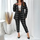 Amelie – Zweiteiliges Set mit Langarmblazer und schmaler Hose