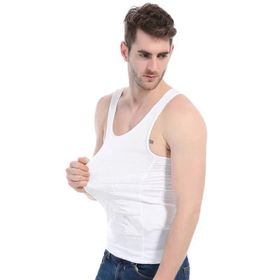 MuscleBoost Kompressionsweste – Detailansicht