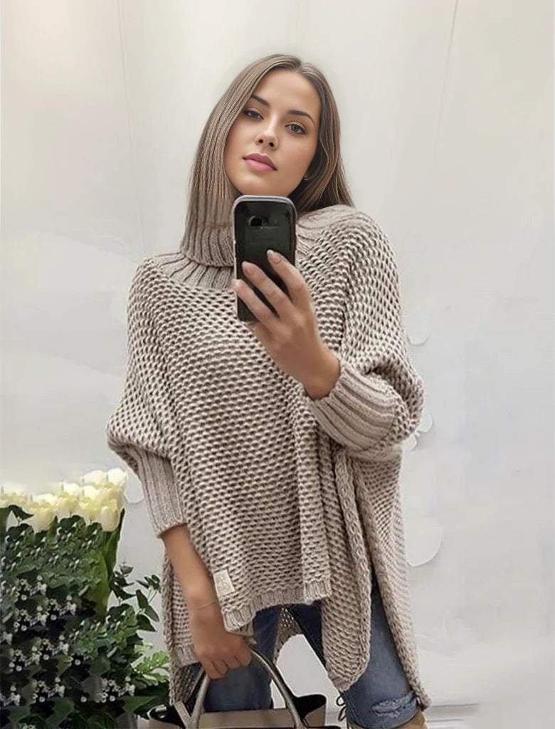 Nora - Gemütlicher Komfort Essential Apricot Pullover