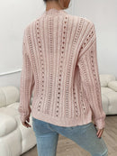 Yasmine - Stylische Strickjacke mit Knopfleiste und langen Ärmeln