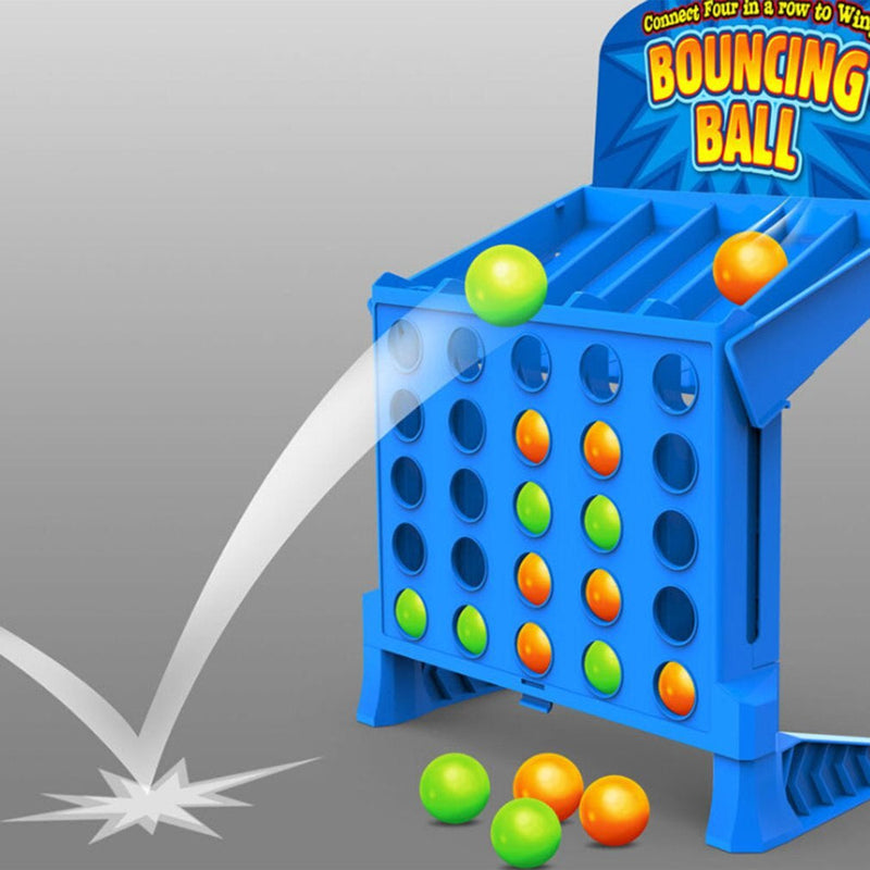 BounceGrid – 4 in eine Reihe Ballspiel für Kinder und Familien