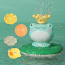 TubTales – Lustiges Frosch Brunnenspielzeug mit sprühendem Wasser für interaktive Badezeit
