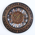 EchoCraft – Vintage Wanduhr mit Retro Details für klassische Innenräume
