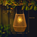 SolarGlow – Solarlaternen für den Außenbereich mit einzigartigem Design und warmem Licht