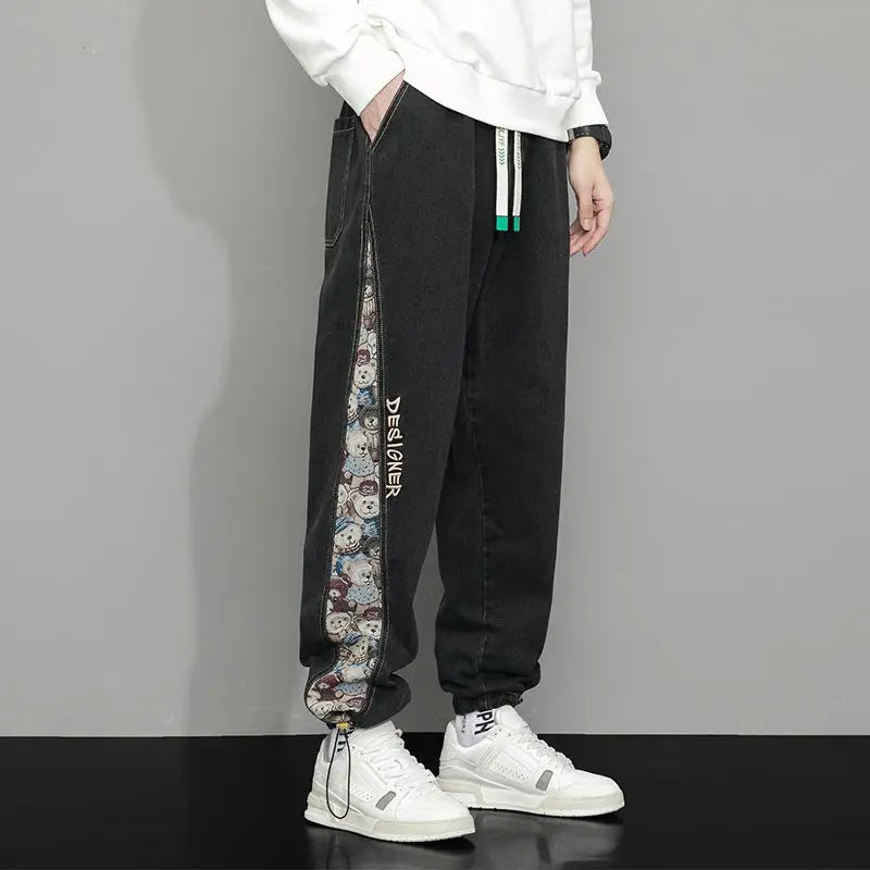 Felix – Locker geschnittene Hose mit Taschen und verstellbarem Kordelzug in der Taille