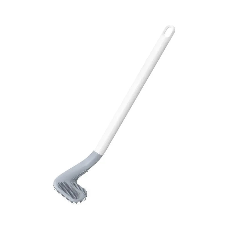 BrushTee – Golfkopf Toilettenbürste mit langem Griff und Wandhaken