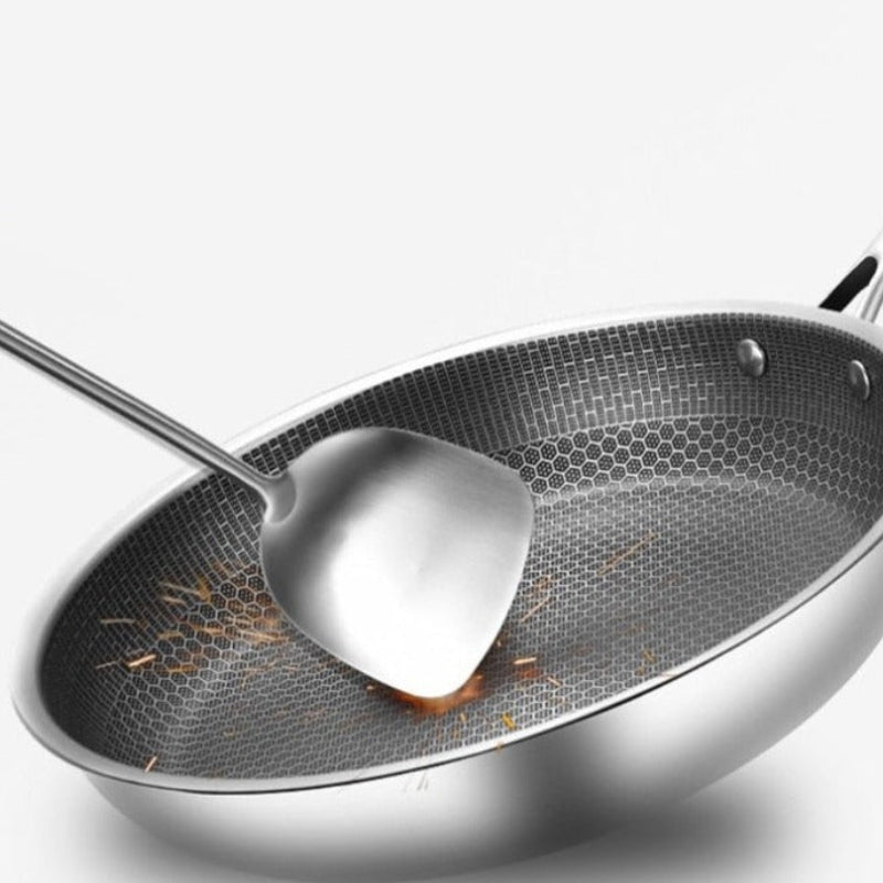 CookGlide – Antihaft Bratpfanne mit Wabenmuster zum Erhitzen und einfachen Reinigen