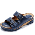 Marlene – Modische Doppelschnallen-Sandalen mit rutschfester Sohle