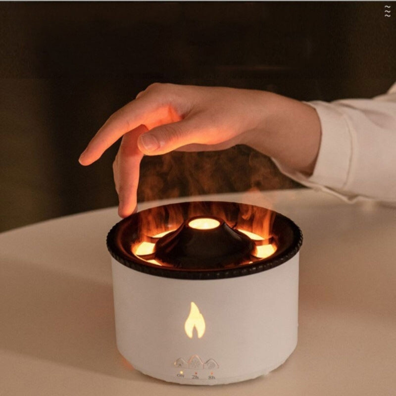 MistNest - Startseite Aroma Luftbefeuchter mit ätherischem Öl Diffusor und Stimmungsbeleuchtung
