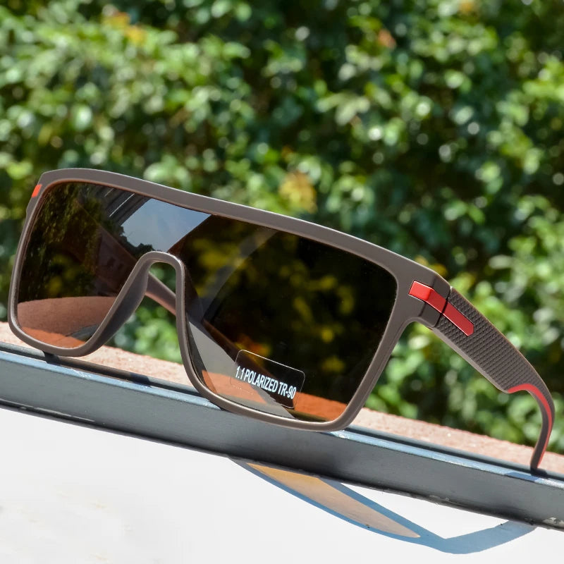 ShadeForm – Stilvolle Sonnenbrille mit quadratischem Rahmen und UV400-Schutz