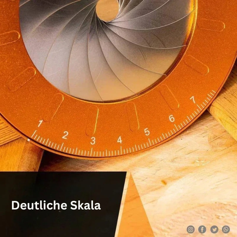 CirclePro - Einstellbares Kreiszeichnungswerkzeug für präzise und fehlerfreie Kreise