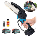 TreeMate – Einhand Mini Kettensäge mit Akku Power für schnelles und einfaches Holzschneiden