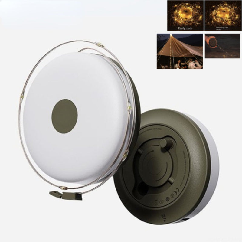 NestBright - Wiederaufladbarer tragbarer LED Lichtstreifen mit aufrollbarem Kabel und Hängebügel