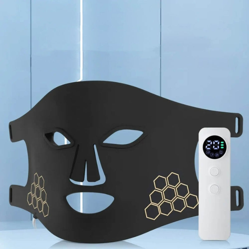 SkinAura – LED Lichttherapiemaske zur Hautpflege und Faltenbehandlung
