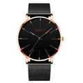 Anton – Einzigartige rundem Zifferblatt Uhr mit  verstellbarem Armband