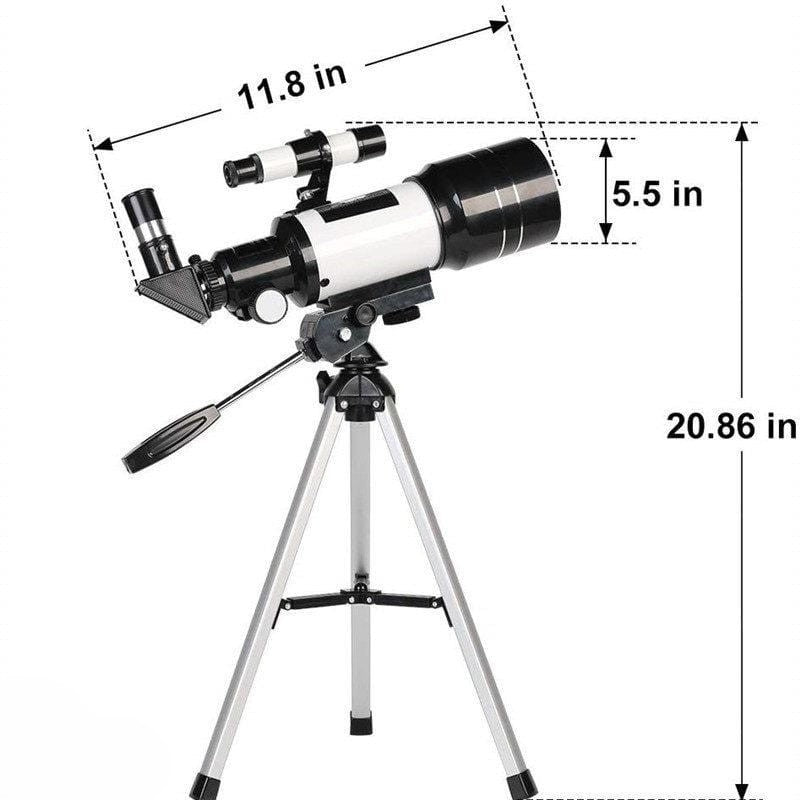 SkyGlider – Tragbares astronomisches Teleskop zur Mond und Weltraumbeobachtung