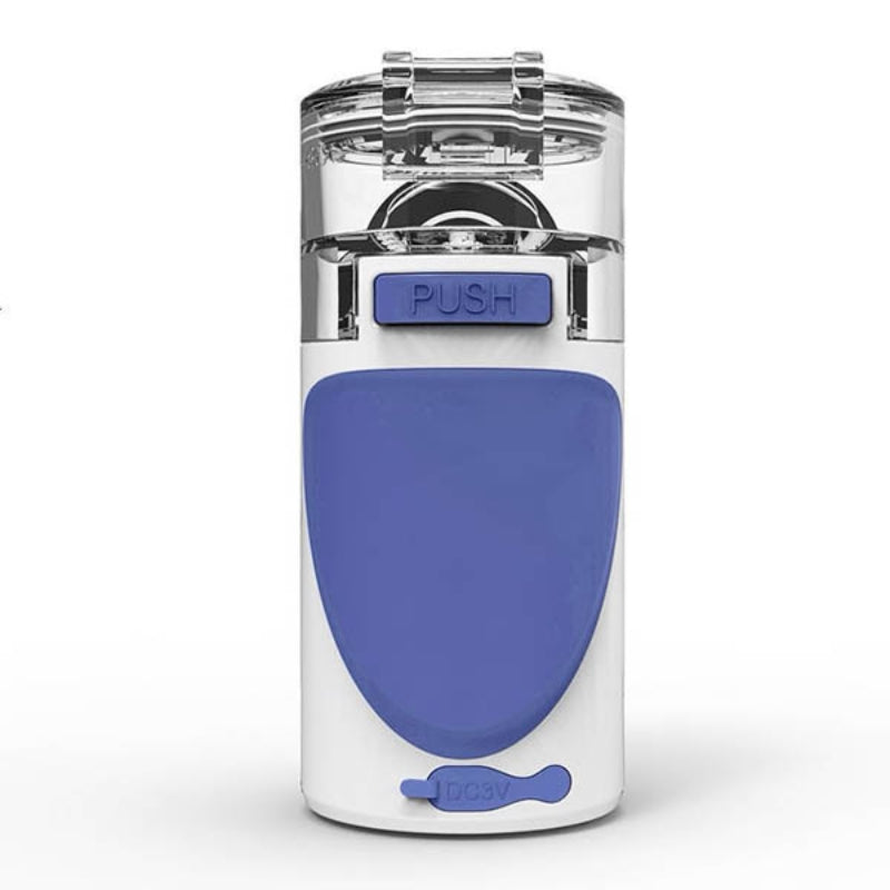 AirEase – Tragbarer Ultraschall-Inhalator mit Maske und Mundstück für leises Vernebeln