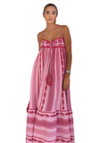 Emma – Ärmelloses Maxikleid mit Spaghetti Trägern und rückenfreiem Entwerfen