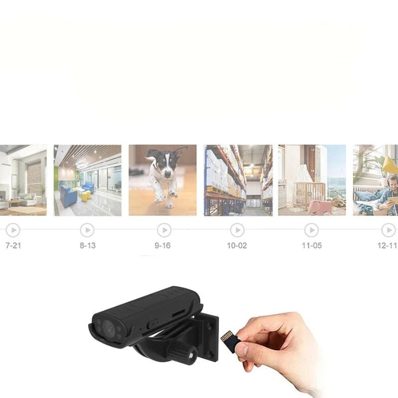SmartCam – WLAN Mini Überwachungskamera mit Bewegungserkennung für Zuhause und Büro