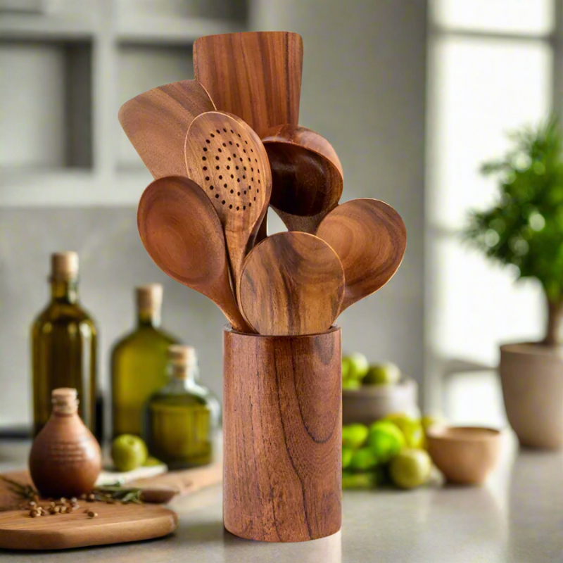 CookNest – Langlebiges Küchengeräte Set zum Kochen und Backen