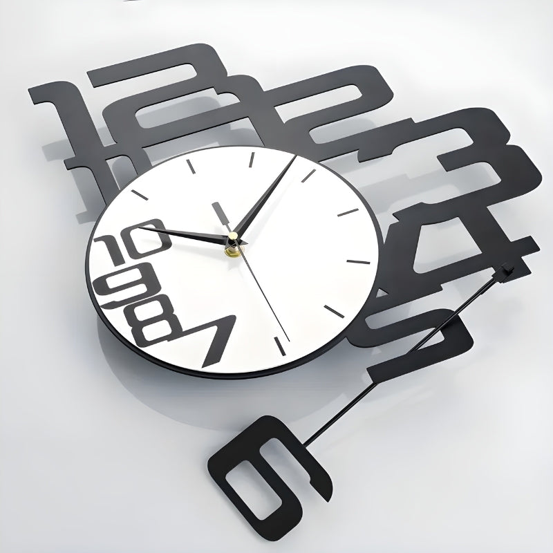 StillMark – Moderne geräuschlose Wanduhr mit klarem Look